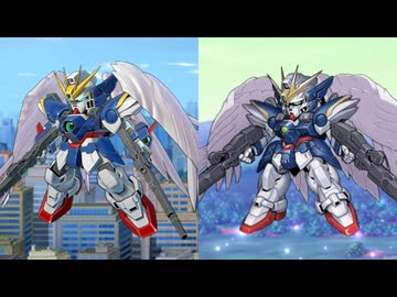 【スパロボY体験版】スパロボXとのガンダムW系戦闘アニメ比較