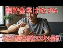 【動画News】預貯金率は56.2％・20代の預貯金事情(2025年公開版)(2025/08/21)