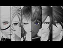 エンヴィキャットウォークを日備前と天下五剣に踊ってもらった