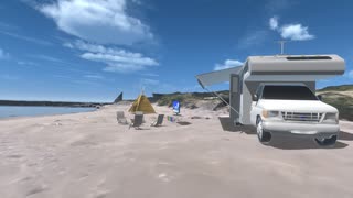 【VRChatワールド紹介】まち波海岸