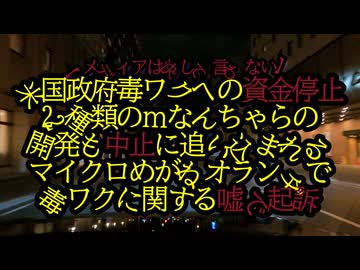 日本では絶対伝えない！米国が毒チン資金停止、開発中止を発表！オランダではゲイツが...
