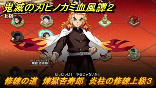 鬼滅の刃ヒノカミ血風譚２　修練の道　煉獄杏寿郎　炎柱の修練上級３　＃３２２