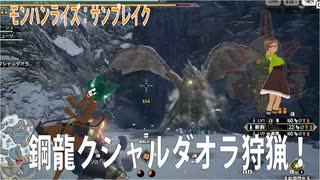【MHRise:SB：継承の狼龍娘08】挑戦状を叩きつけてきた狩りサーの姫と対決します【vs鋼龍クシャルダオラ】