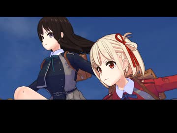 【MMDリコリス】二次創作ショートドラマ~その１~【MMDアクション】
