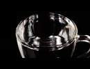 glass with water