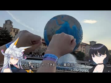 恐怖！コミケ終わりにディズニーシーに行く男たち！【レポ動画】