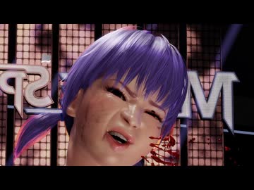 [あやね リョナ]観客の前で凄まじいブス顔を晒す自称くノ一(18)[vs ジャン・リー]