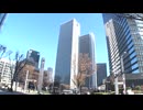 Photographing the buildings in Nishi-Shinjuku. 茂木貴継