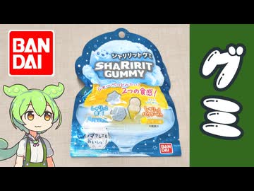 バローで買った、バンダイの「シャリリットグミ（170円）」