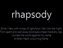 rhapsody/雨衣＆初音ミク【初投稿＆オリジナル曲‼】