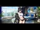 【FGO】水着両儀式《玉兎》（マイルーム）特に無し。