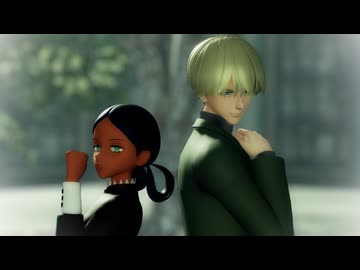 【MMDガンダム】QUEEN【シロウズとララァ】【ララァ自作モデル】