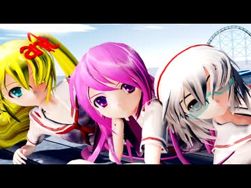 【らぶ式】yukarikoちゃん達に「愛言葉Ⅲ」を踊ってもらいました【なつき杯（夏！）】