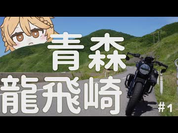 【モトブログ】本州から北海道が見える！青森 龍飛崎ツーリング【ナースロボ】