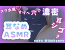 【耳舐めASMR】ビリビリ穴あきスク水の無知シチュ耳舐め♡
