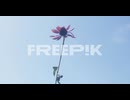 slow motion medium shot of a purple echinacea flower bobbing in the wind