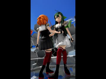 【MMD艦これ】かやすぎで乱躁滅裂ガール【つかさ式】
