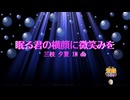 眠る君の横顔に微笑みを / 三枝夕夏 IN db [歌える音源] (歌詞あり　2004年 名探偵コナン ガイドメロディーなし　オフボーカル　karaoke)