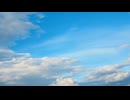 blue sky with white clouds