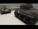 ヤークトパンサー　1/48 TAMIYA & M-4 シャーマン 1/48 TAMIYA