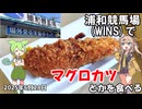 2025年6月28日 浦和競馬場(WINS)でマグロカツとかを食べる