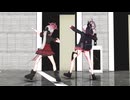 オドループを踊るカヨコとムツキ