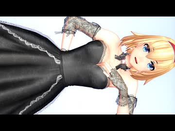 【東方MMD】ゴシックドレス風アリスが「夜もすがら君想ふ」