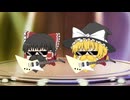 ゆっくりとずんだもんがZZ Top式のギター回しを失敗する動画
