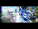 【FGO】水着ブリュンヒルデ（マイルーム）ご機嫌よ。