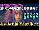 綺々羅々ヴィヴィ、涙の理由は今後発表される悪いニュースと示唆「皆も後でわかる」【ヴィヴィちゃん/ホロライブ/カバー株式会社/VTuber】