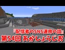 【第54回 あかしょらじお】第54回のテーマは『配信者のSNS運用の話』サクサク掘りながら雑談するよ！【Minecraft 岩盤整地】