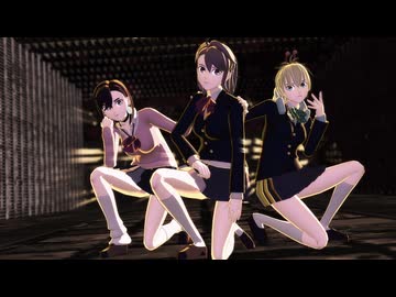 【MMD】ももちゃん＆アイラ＆バモラで『CH4NGE』【ダンダダン】