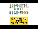 恋人には甘々なMBTIランキングTOP5