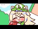 スーパーマリオワールドなフワワ□【FUWAMOCO / フワモコ / ホロライブ手描き切り抜き / Hololive EN】