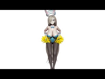 バニーガールが応援してるだけ１