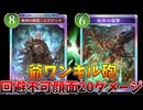 回避不能の一撃必殺！爺ワンキル砲がパネェｗｗｗ【シャドウバースWB】