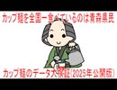 【動画News】カップ麺を全国一食べているのは青森県民…カップ麺のデータ大検証(2025年公開版)(2025/09/05)