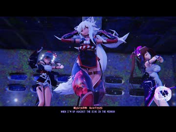 【東方MMD】　　　ECHO 　　 あや・はたて・もみじ