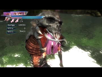 あやね 忍装束 デスワームとの戯れ [Ninja Gaiden Σ2]