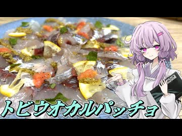 【カルパッチョ】結月ゆかり曰く、トビウオを地に這わせればええねんやろ？【VOICEROIDキッチン】
