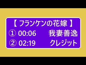 【 フランケンの花嫁  】　我妻善逸（隊服） 【 鬼滅のMMD 】