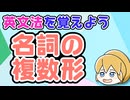【英文法】名詞の複数形｜英文法を覚えよう 12【英語基礎学習】