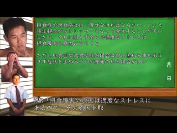 摂食障害について解説する空手部.BED