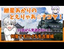 紲星あかりのどえりゃあ☆ナゴヤ！　11月は名古屋城！