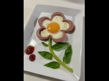 めだまやき花