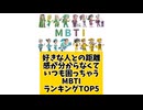 好きな人との距離感が分からなくていつも困ってるMBTIランキングTOP5