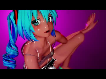【Ray-MMD】【キャミソール】プレイ【ショートパンツ】【ks式初音ミク】