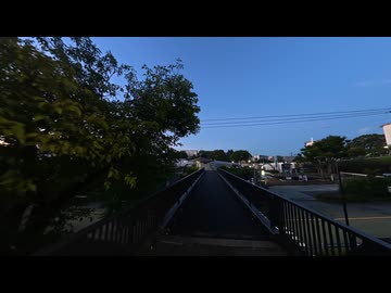８K 低照度テスト動画　早朝 DJI OSMO360 解説なし