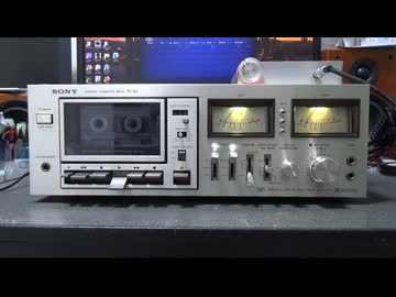 SONY TC-K5 ('77) 自己録再テスト - ニコニコ動画