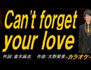 【ニコカラ】Ｃａｎ'ｔ ｆｏｒｇｅｔ ｙｏｕｒ ｌｏｖｅ【off vocal】
